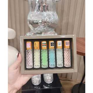  Set 6 chai nước hoa to đủ 6 màu thơm khác nhau.linhsotre. 