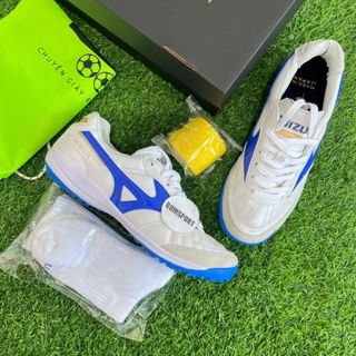 [Khâu Đế ] Giày Đá Bóng Sân Cỏ Nhân Tạo Mizuno Morelia M8 - Tặng Túi + Tất Dệt + Băng Cuốn