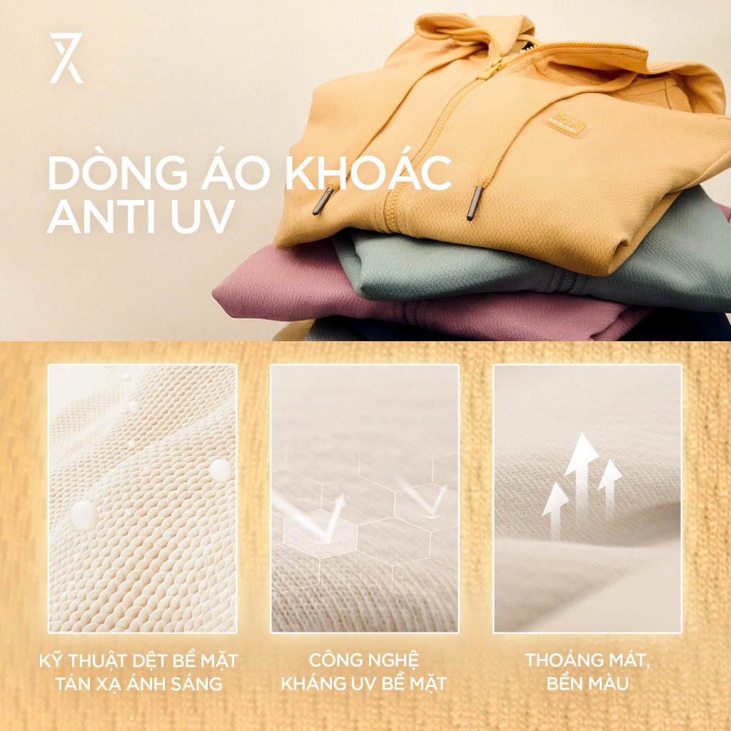 Áo Khoác Vải Chống UV Nữ Couple TX Anti UV Original Form Regular WOK 2064 | BigBuy360 - bigbuy360.vn