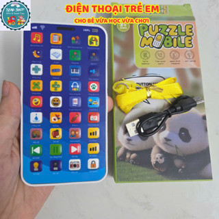 [Pin Sạc ] Điện Thoại Đồ Chơi Phát Nhạc Thông Minh Tiếng Việt Nhiều Chức  Năng  Cho Bé Loại 28 Nút, 36 Nút