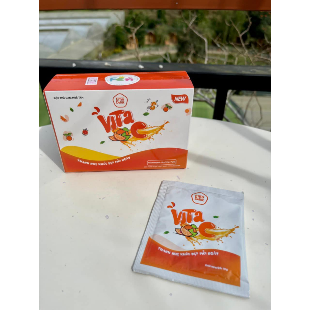 DATE 2027 Che Tên - SẴN CHANH Bột Trái Cây Sữa Tách Béo Emo Detox Emo Slim