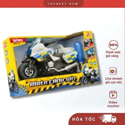 Đồ Chơi DUKA: Xe Motor Cảnh Sát - DK81212