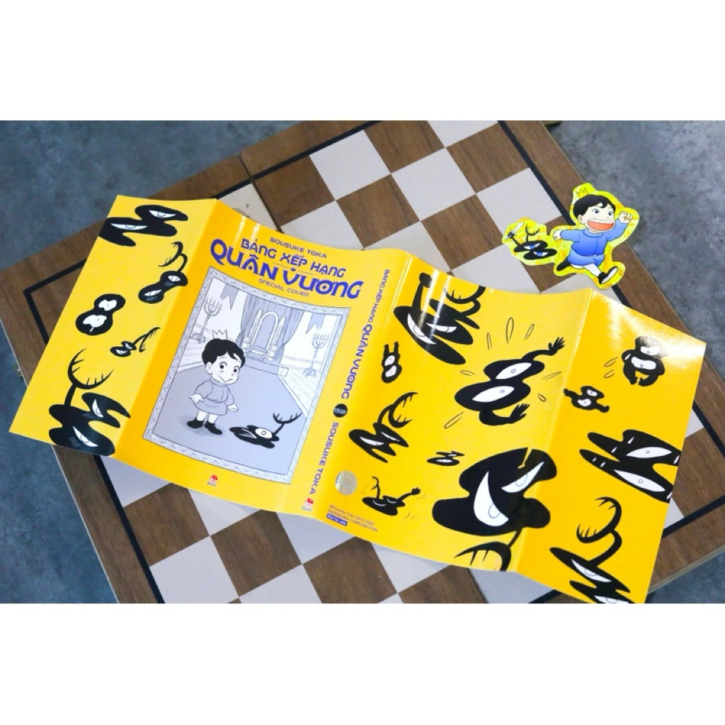 Phụ kiện | BÌA ÁO SPECIAL COVER - Bảng xếp hạng quân vương - KHÔNG KÈM TRUYỆN - Ousama Ranking - Bìa
