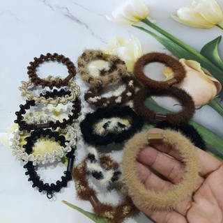 3 Dây buộc tóc nhiều hình nơ hình xoắn - DBT01