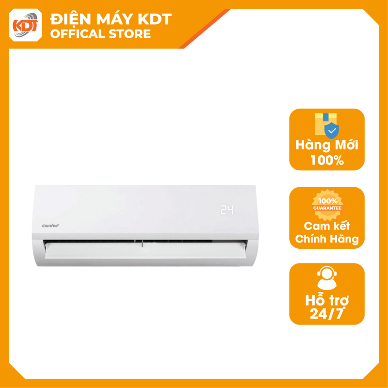 Máy lạnh Comfee 1.5Hp - CFS-13FWFF-V/CFS-10FWFC-V - Mono
