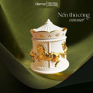  Set Nến Thơm Glam Thủ Công Tự Nhiên Lưu Hương Lâu Tinh Dầu Nhập Khẩu Trang Trí Decor Phòng Quà Tặng 