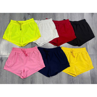  Quần Đùi Short Thể Thao 2 Lớp Nữ Có Túi Khoá Kéo Chơi Pickleball Cầu Lông Tennis Gym - QN10 