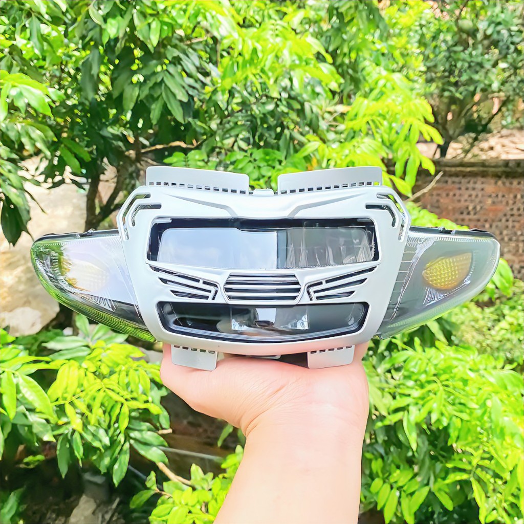 Chóa Pha Led Ngăn Tầng Wave Nhỏ Wave Zx Wave Anphal Mikan Siêu Sáng Phụ Tùng Xe Zx Bi