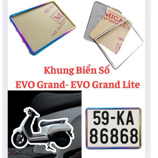 Khung Biển Số, Khung Viền Biển Số Xe Điện Vinfast EVO Grand, EVO Grand Lite, Feliz, Feliz 2025, Vento, VentoNeo, VeroX