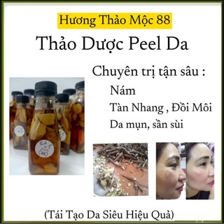  Thảo dược peel da đánh bay  nám tàn nhang đồi mồi siêu hiệu quả 