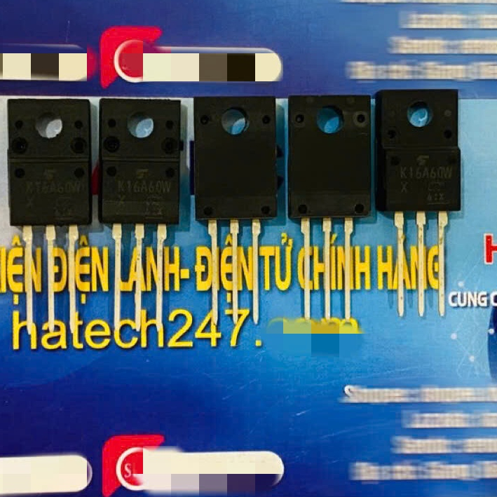 Linh Kiện Chuyên Dụng MOSFET N-CHANNEL K16A60W 16A60 K16A60 16A 600V Mới Chính Hãng Toshiba 100%