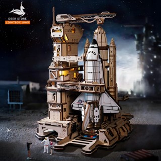 Mô hình gỗ 3D DIY ROBOTIME Tàu Con Thoi Không Gian – Space Shuttle LKA02 Lắp Ráp Khám Phá Vũ Trụ