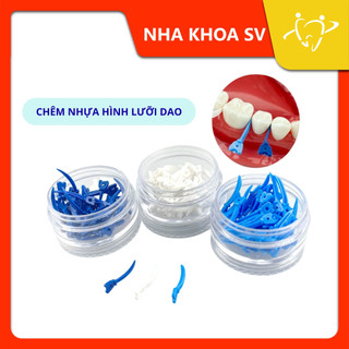 CHÊM NHỰA HÌNH LƯỠI DAO DÙNG TRONG TRÁM RĂNG XOANG II