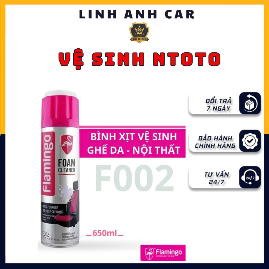 VỆ SINH NỘI THẤT Ô TÔ FLAMINGO- Làm Sạch Ghế Da,Nỉ/PHỤ KIỆN NỘI THẤT Ô TÔ
