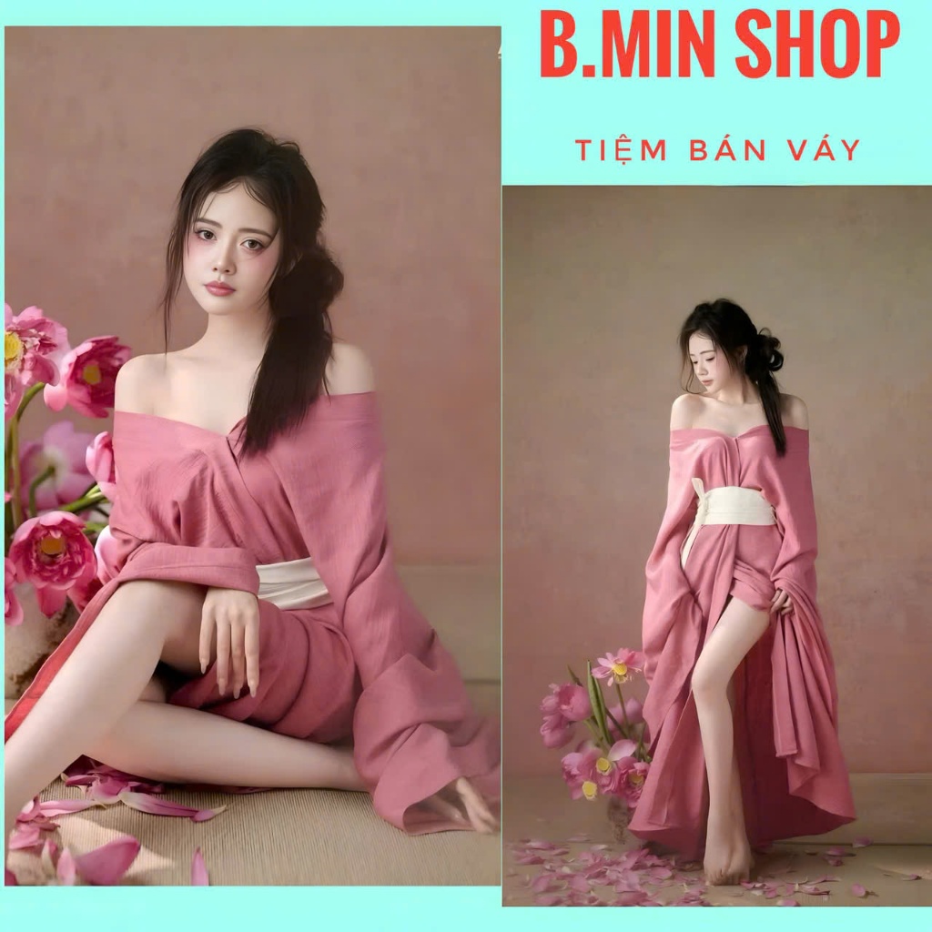 Sét Choàng Chụp Ảnh Nàng Thơ Concept Xinh Đẹp