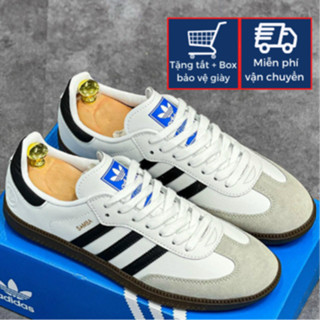 Giày samba classic nam nữ Vegan, Giày thể thao nam nữ bản cao cấp full bill box