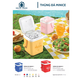  Thùng Đá Giữ Nhiệt Mini Vuông Minice Duy Tân 1L – 2L – 3L | Bình Đá Giữ Nhiệt Mini Giữ Lạnh Lâu 