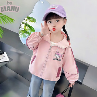  Áo khoác gió KUROMI LÓT LƯỚI cho bé gái vải gió tráng bạc chống nước cao cấp thời trang hot trent 