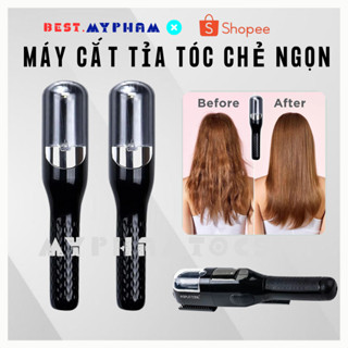 Máy Cắt Tỉa Tóc Chẻ Ngọn Không Dây Xạc Tích Điện Tiện Lợi Cho Salon Hoặc Cá Nhân Bestmypham