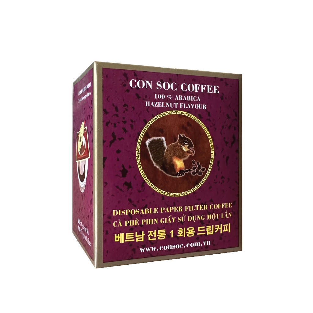 Cà phê Con Sóc Phin Lọc Tím 7g