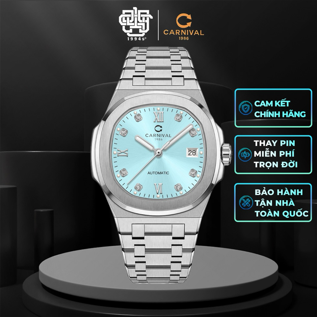 Đồng Hồ Nam CARNIVAL 8160G-VT-XD Hàng Chính Hãng
