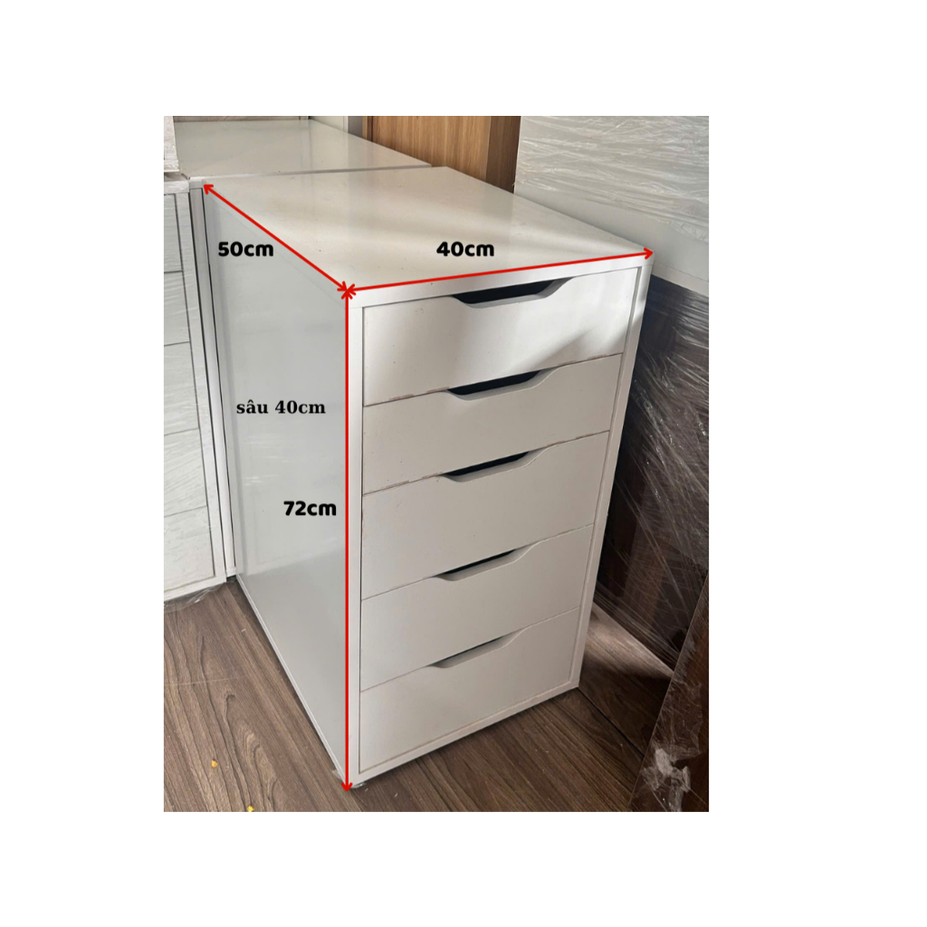( HỖ TRỢ LẮP RAP HCM) bàn có tủ 5 ngăn gắn được ARM ikea có 1m-2m tủ sâu nhiều hộc bàn làm việc chơi game học tập | BigBuy360 - bigbuy360.vn