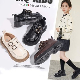  Giày Búp Bê Lolita 2 Khóa Cho Bé Gái Từ 2 Tuổi Giày Bệt Bé Gái Giày Búp Bê Da Pu Siêu Mềm Phong Cách Hàn Quốc Cho Trẻ 