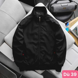 Áo khoác dù nam nữ màu đen chất liệu dù gió 2 lớp cao cấp dáng form bóng chày bomber đẹp Havado M29 mẫu mới
