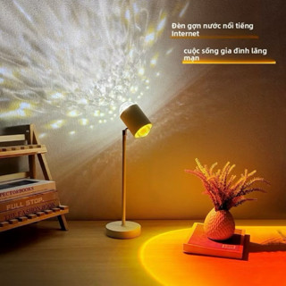 ĐÈN TRANG TRÍ DECOR PHÒNG KHÁCH , PHÒNG NGỦ - 2 IN 1 KIỂU HOÀNG HÔN + SÓNG NƯỚC