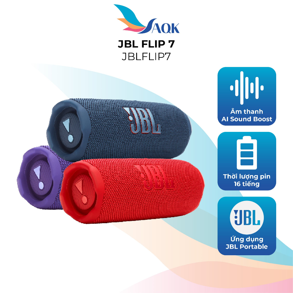Loa Bluetooth JBL Flip 7 JBLFLIP7 - Hàng chính hãng