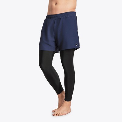 Quần đi biển nam SOBIE legging 2 layer kín đáo Marine Rise