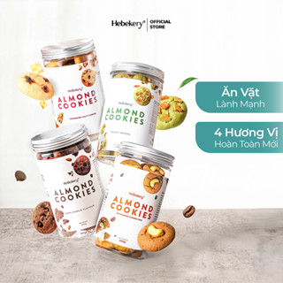 Cookies Hạnh Nhân Nguyên Cám 4 Vị - Dark Choco, Mango Matcha, Cranberry Cheese, Cashew Cafe - Cookie Ăn Vặt Chuẩn Health
