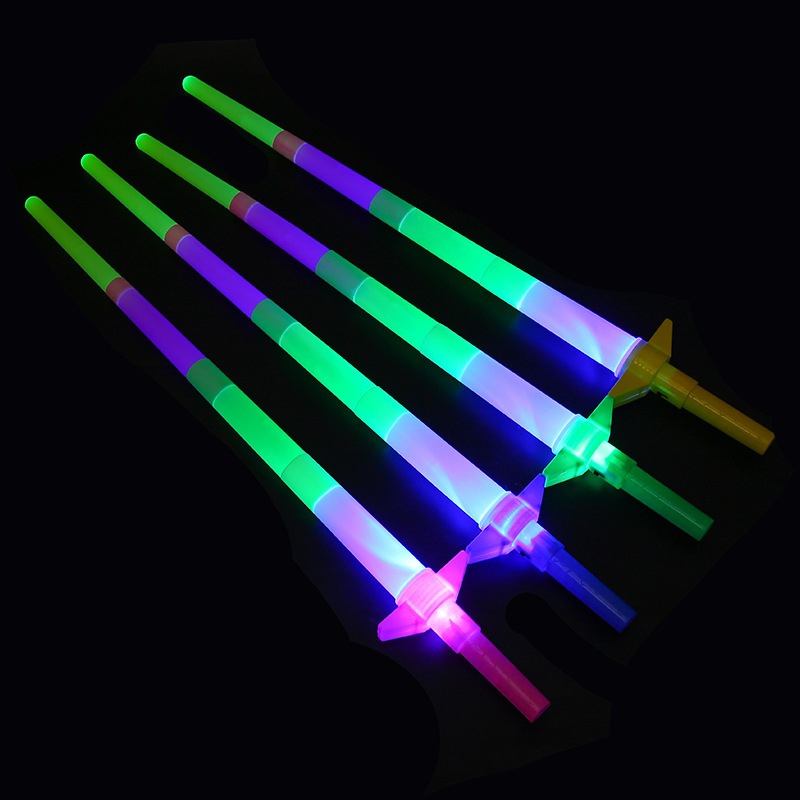 Đồ chơi trẻ em thanh phát sáng rút gọn, Kiếm phát sáng có thể rút gọn, kiếm ánh sáng Star war