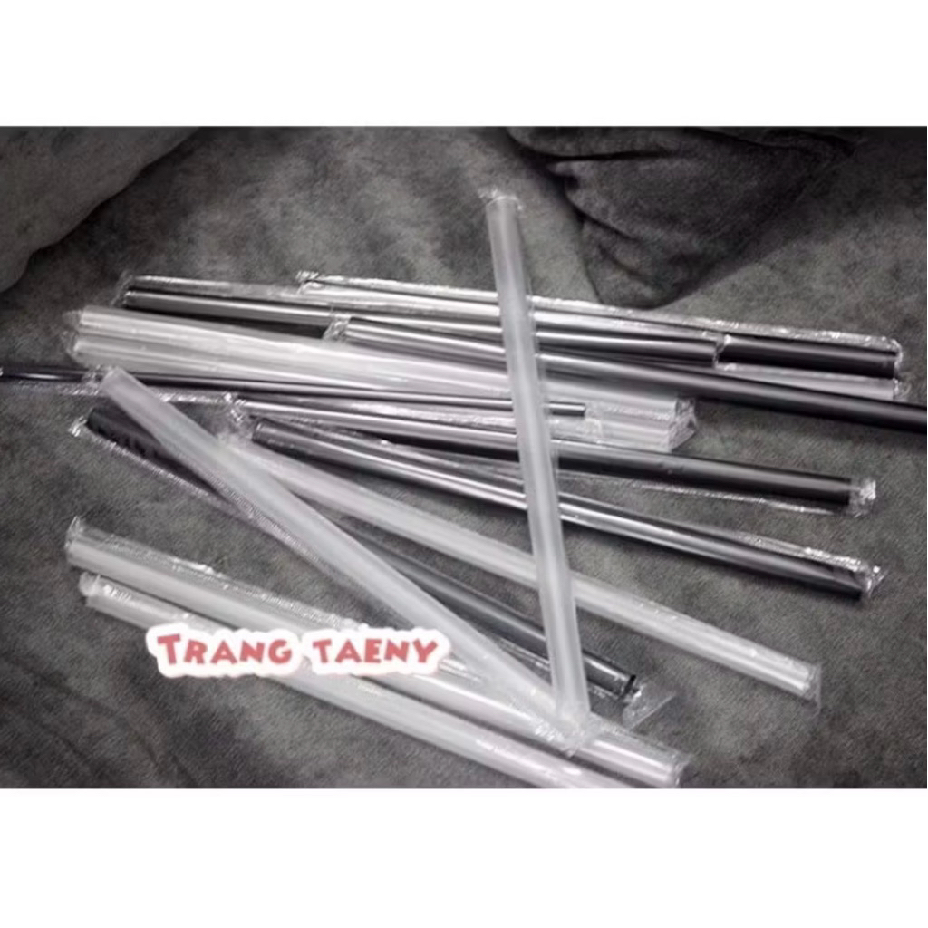 Ống hút trà sữa trân châu (50 cái)