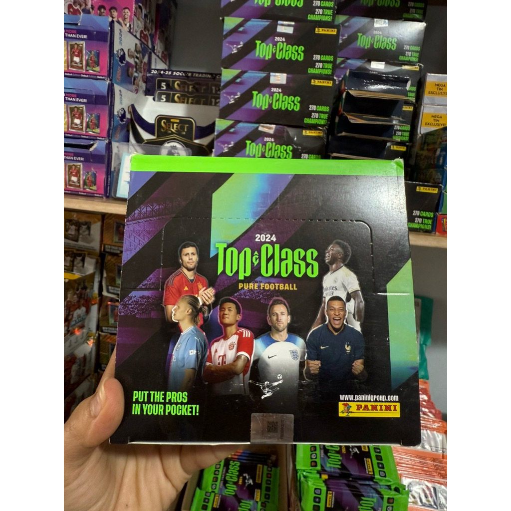 [ Full Box ] Panini Top Class 2024  Hộp Thẻ Thẻ Panini Top Class ( 192 Thẻ )