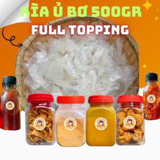 500G Bánh Tráng Phơi Sương Rìa Ủ Bơ Dẻo Mềm Kèm Muối Nhuyễn Cô Nga