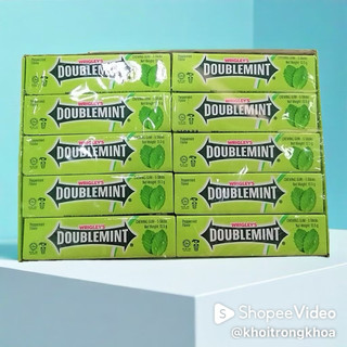  COMBO 20 THANH KẸO SING GUM DOUBLEMINT HƯƠNG BẠC HÀ 