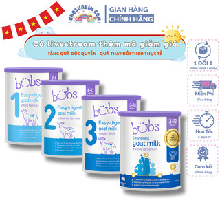   Hoả Tốc HN  Sữa Dê Bubs Úc Chính Hãng – Công Thức Dinh Dưỡng Dễ Tiêu Hóa Cho Bé Dòng Sữa Dê Hàng Đầu Date mới nhất 
