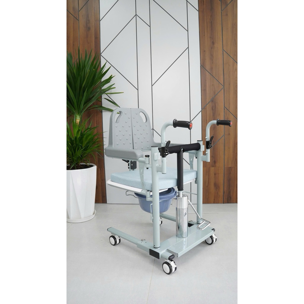 [ Lucass ] Xe Nâng Hạ Di Chuyển Bệnh Nhân D-700 ( Piston Thuỷ Lực)