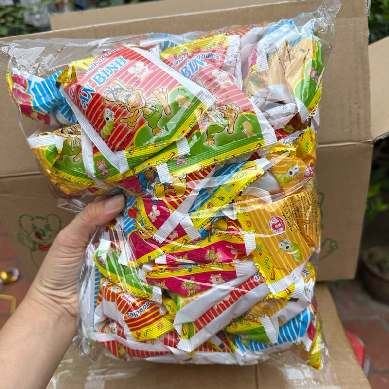 Mỳ Tôm Ăn Liền Trẻ Em An Bình ( bịch 50 gói - hàng loại 1 )
