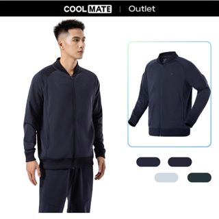 [XẢ HÀNG]  Áo khoác thể thao thu đông Track Jacket cổ Rib chống nhăn, giữ form tốt Coolmate