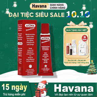 Kem đánh răng Ajona Crest Đức (25ml) làm sạch cao răng, ngừa viêm nướu, hôi miệng cho mọi lứa tuổi