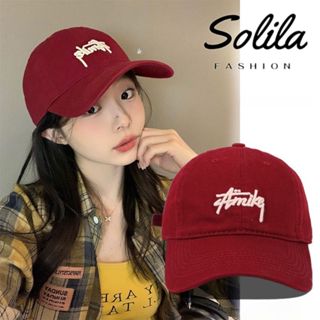 Mũ lưỡi trai thêu chữ Amike cá tính, nón kết,nón lưỡi trai nam nữ chất vải kaki thoáng mát phong cách Hàn Quốc nhiều màu