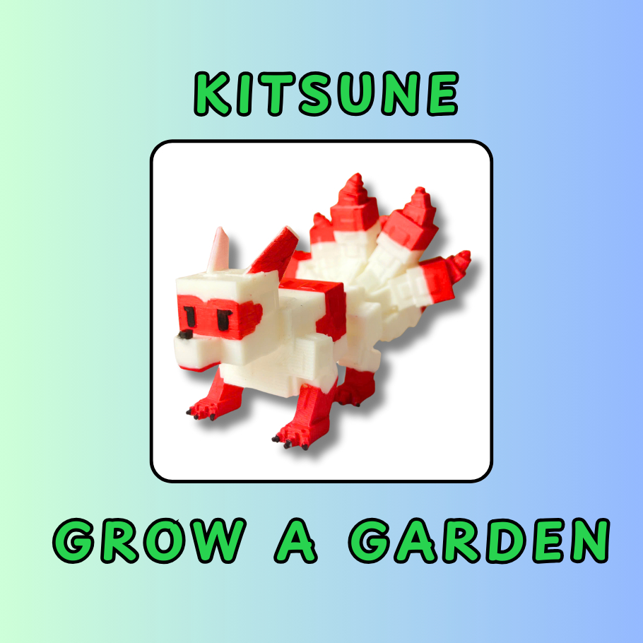 Mô Hình Nhân Vật Hồ Ly Kitsune Grow A Garden - Siêu Dễ Thương