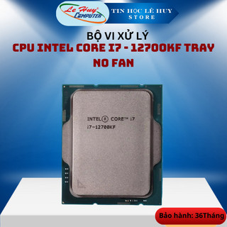 CPU Intel Core i7-12700KF (25M Cache, up to 5.00 GHz, 12C20T, Socket 1700) Tray New No Fan