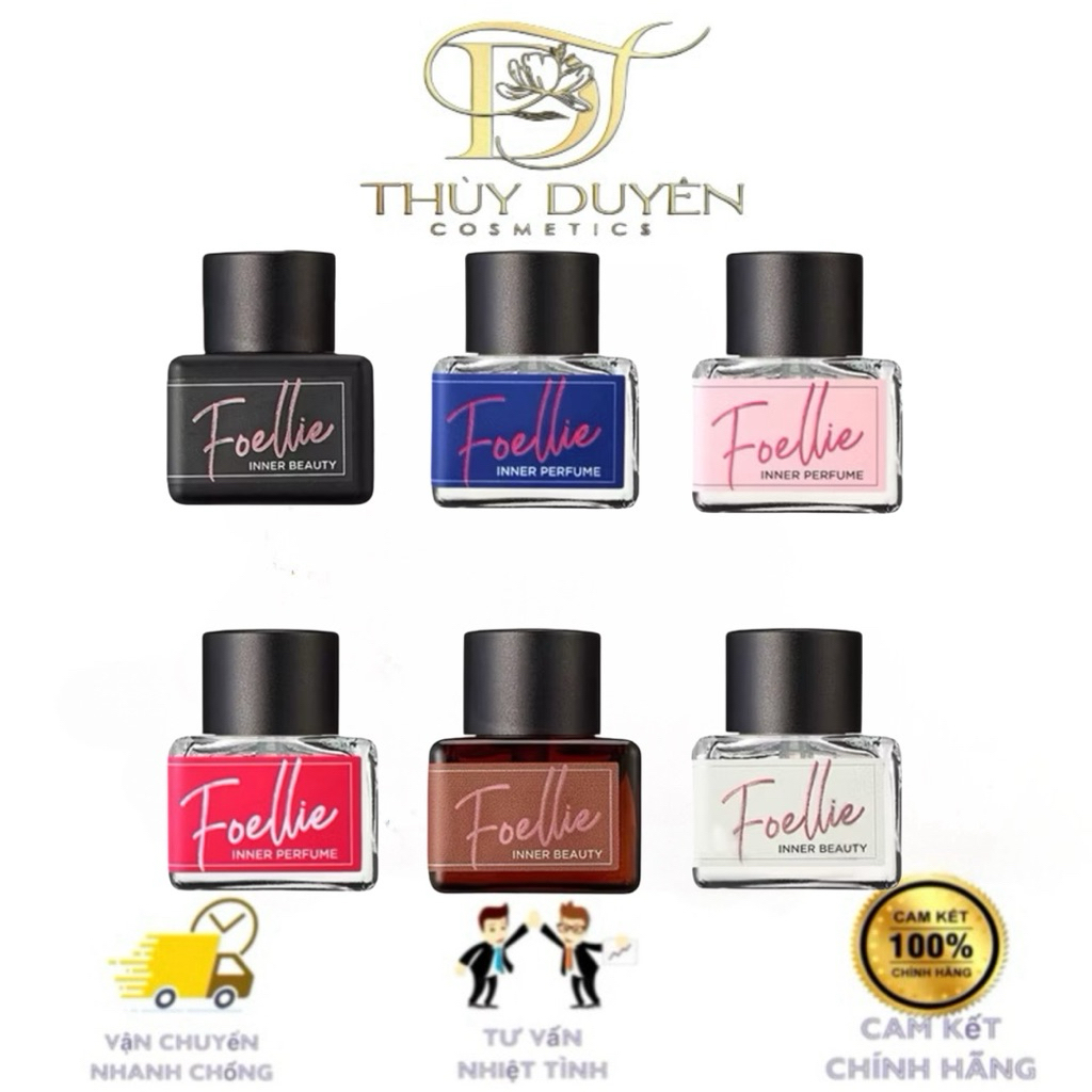 Nước Hoa Vùng Kín Foellie Eau De Inner Beauty Perfume hương ngọt ngào, quyến rũ, an toàn mọi loại da
