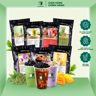  Bột trà sữa pha sẵn uống liền gói 1kg các vị khoai môn matcha socola dưa lưới sầu riêng 