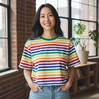  Áo Croptop Big Size  From Rộng  sọc nhiều mẫu 
