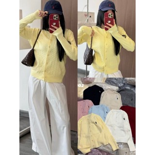  ÁO LEN CARDIGAN VẶN THỪNG THÊU NGỰA TONE PASTEL SIÊU XINH PHÙ HỢP THU ĐÔNG - DÀNH CHO NỮ 