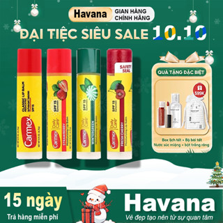 Son Dưỡng Môi Carmex - Lipstick, Dưỡng Không Màu, Dưỡng Ẩm, Giảm Khô Môi